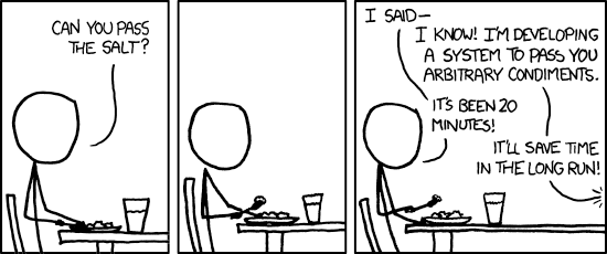 DevOps in a nutshell - Credits: https://xkcd.com/974/